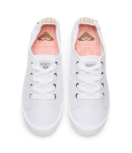 Image of Roxy Womens Bayshore Plus II, Textured White, 7, Medium