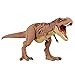 Jurassic World- T-Rex Danni Estremi, Dinosauro con Dettagli Realistici e Pulsante Attivazione Morso Estremo, Giocattolo per Bambini 4+ Anni, GWN26