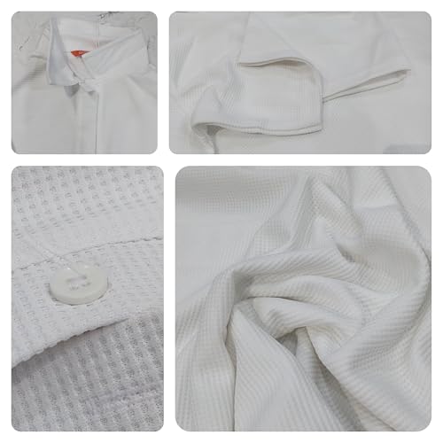 Image of Leriya Fashion Women's Summer Polo T-Shirt - Lightweight Breathable Short Sleeve Collared T-Shirt, Casual Loose Fit Everyday Top for Women