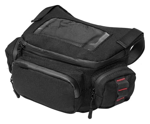 Sacoche guidon moto tactile pour Tmax et Xmax avec fente ecouteurs