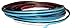 Cowles T4005 Chrome Stick-On-Door Edge