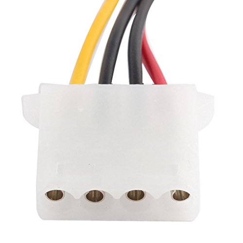 Cable adaptador IDE 4 Pin hembra a SATA 15 Pin macho 20cm miniatura 2