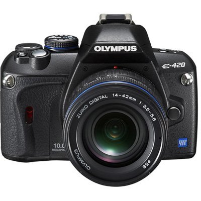 Amazon Canada: Olympus Evolt E420 10MP Digital SLR Camera with 14