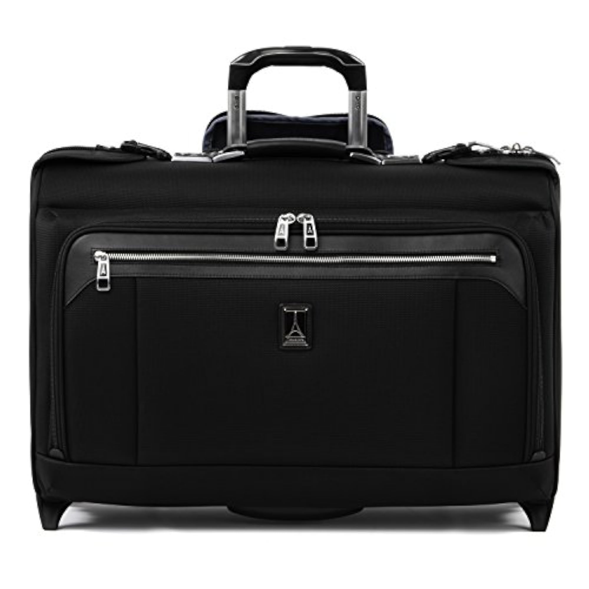 Platinum Elite Carry-On Rolling Garment Bag, Shadow Black