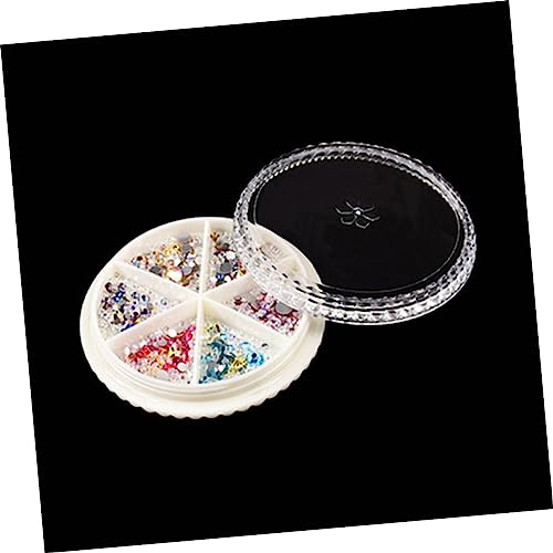 LALAFINA 6 Pçs Broca Para Unhas Pacote De Manicure Profissional Com Strass Ferramenta De Arte Para U