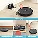 AIRROBO Robotic Vacuum Cleaner with 2800Pa Suction‌, Smart Navigation, 120-Min Runtime, APP & Remote Control‌, Anti-Collision & Anti-Drop, for Hard Floors & Carpets