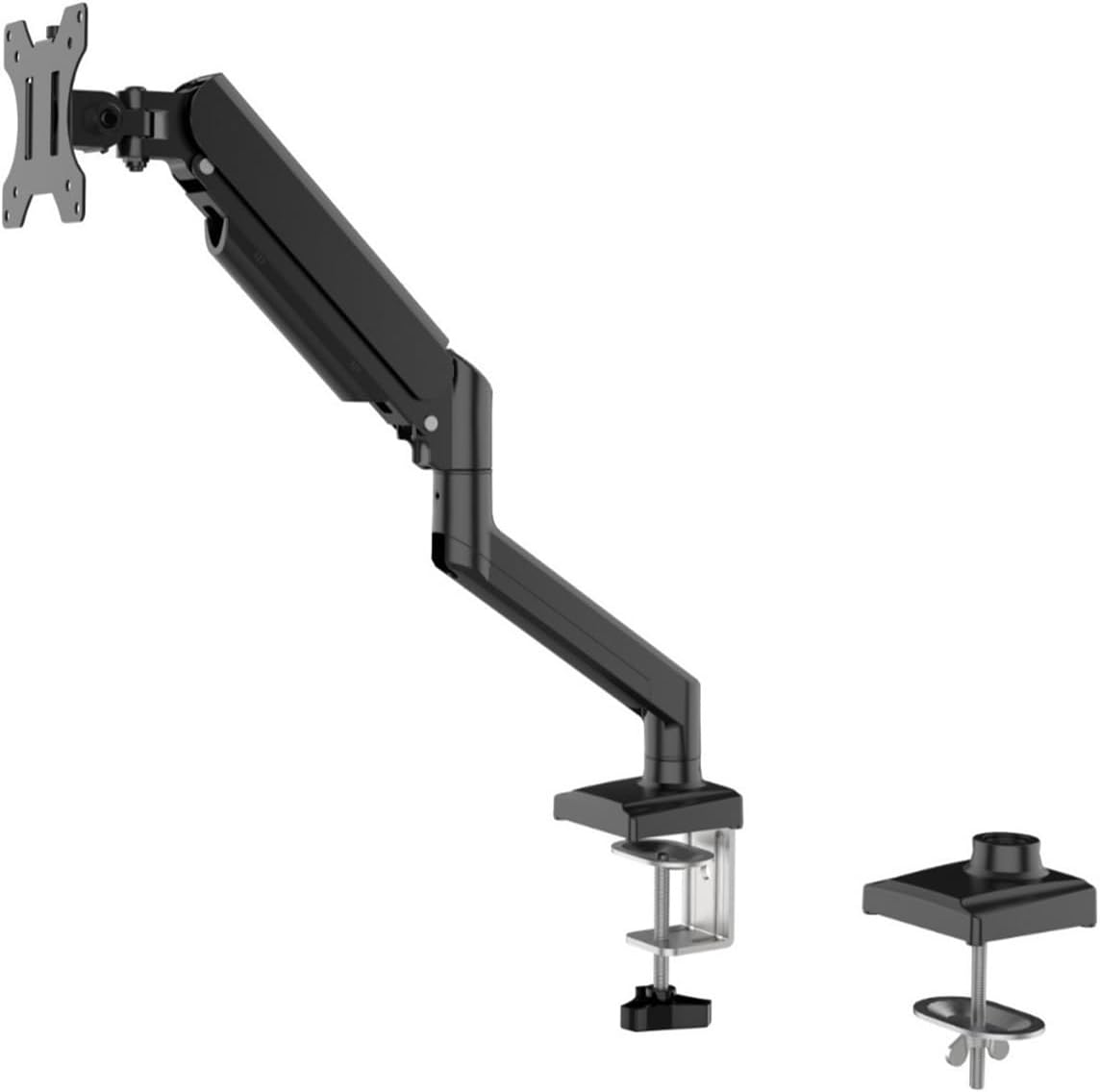 Monitor stand display curved screen single arm gas spring computer