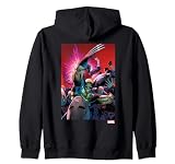 Marvel X-Men Wolverine Nightcrawler Cover Sudadera con Capucha