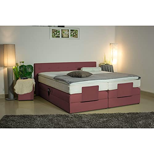 PAARA Boxspringbett mit Motorverstellung - 10.000 Newton Motorleistung - Anti-Rutschmatten Taschenfederkern Kaltschaum Topper - inklusive Lieferung bis zum Wunschort mit Aufbau-Service – Bild 6