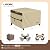 RICHIE Outdoor Patio Furniture Cover - Heavy Duty Waterproof 600D Tough Canvas Protector for Square Table Cover, All-Season Dining Table and Chair Cover (74L x 74W x 28H Inch)