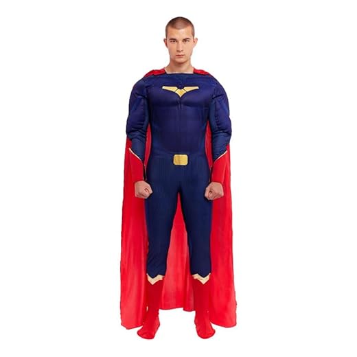 Partilandia | Disfraz de Superhéroe Premium para hombre (Talla M)