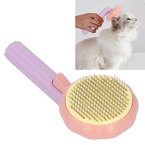 Escova Autolimpante para Gatos, Escova Cortadora para Animais de Estimação, Aço Inoxidável, Desembar