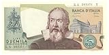 Stato di conservazione: FDS Cartamoneta.com 2000 Lire Banca d\'Italia Galileo Galilei 24/10/1983 FDS 21658/II