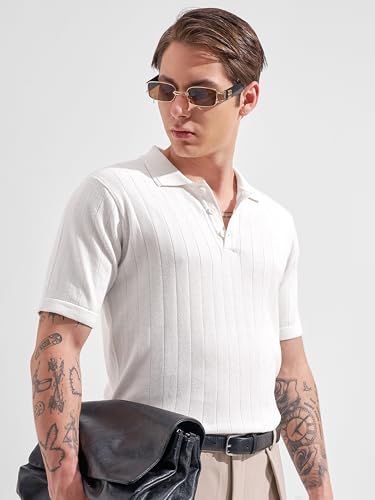 Image of Highlander Men's Polo Tshirt | Flat Knit | Regular Fit | Polo T-Shirt for Man