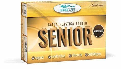 Kit Standard Calça Plástica, Adulto Unissex, 2 Unidades, Senior Care