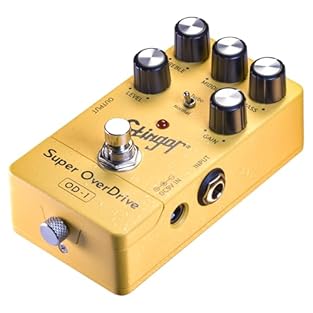 🎛️ Dual Overdrive Modes for Versatile Tones: Switch between Classic Mode (rich midrange & dynamic warmth) and Turbo Mode (tight punchy attack)—perfect for heavy riffs, solos, and all electric guitar styles. 🔊 Authentic Analog Tube Sound with 3-Band E...