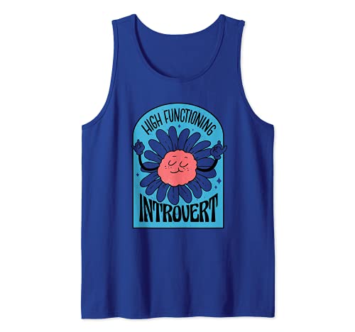 Introvertido divertido de alto funcionamiento Camiseta sin Mangas