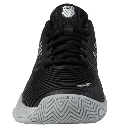 K-Swiss/Master Athletics Women's Hypercourt Express 2 Tennis Shoe (Black/Silver)3