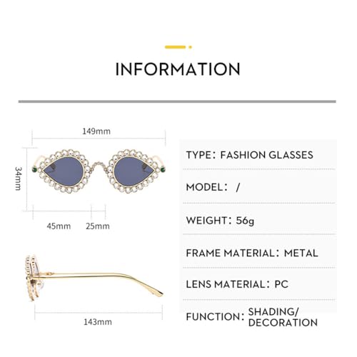 Diamond Sunglasses Women Cat Eye Retro Sun Glasses for Women Vintage Shades Female2