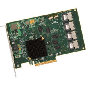 LSI 16 Ports Int, 6 Go/s SATA + SAS, PCIe 2.0, LSI00244 (+ SAS, PCIe 2.0)