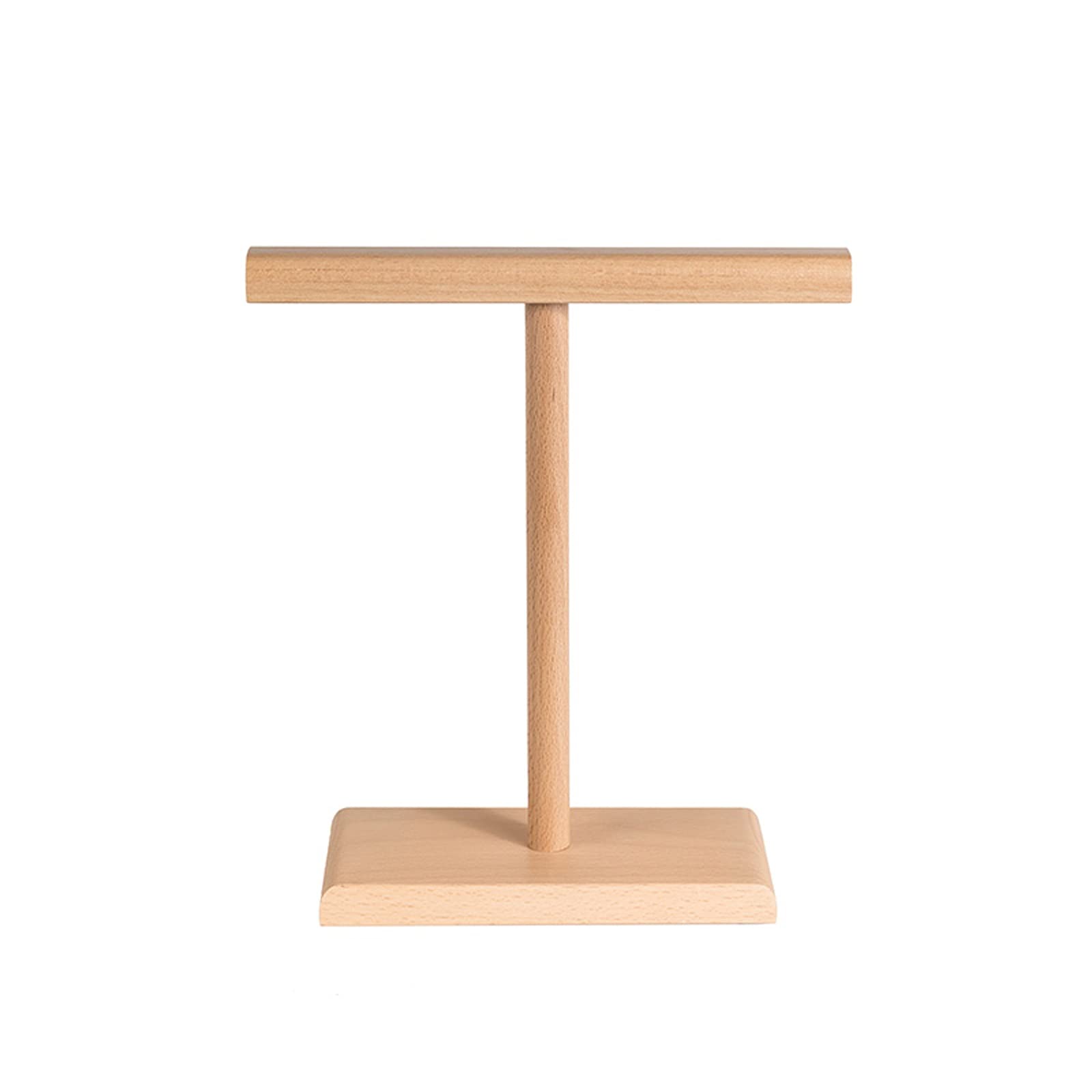 Supporto for cuffie doppio for scrivania in legno massello, supporto for da gioco(A)