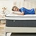 Bednew European King Mattress 5FT2, 11 Inch Innerspring Hybrid Mattress with Breathable Foam and Pocket Spring For Gentle Support and Cool Comfort Sleep, Medium Firm Mattress(160x200x28cm)