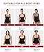 GAODI Women Waist Trainer Vest Slim Corset Neoprene Sauna Tank Top Zipper Workout Body Shaper Shirt (M, Black Sauna Vest)