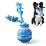 Wetopee Automatic Rolling Dog Ball with Tail, Smart Interactive Pet Toy for Boredom, Self-Moving Fun Ball for Puppies, Small & Medium Dogs