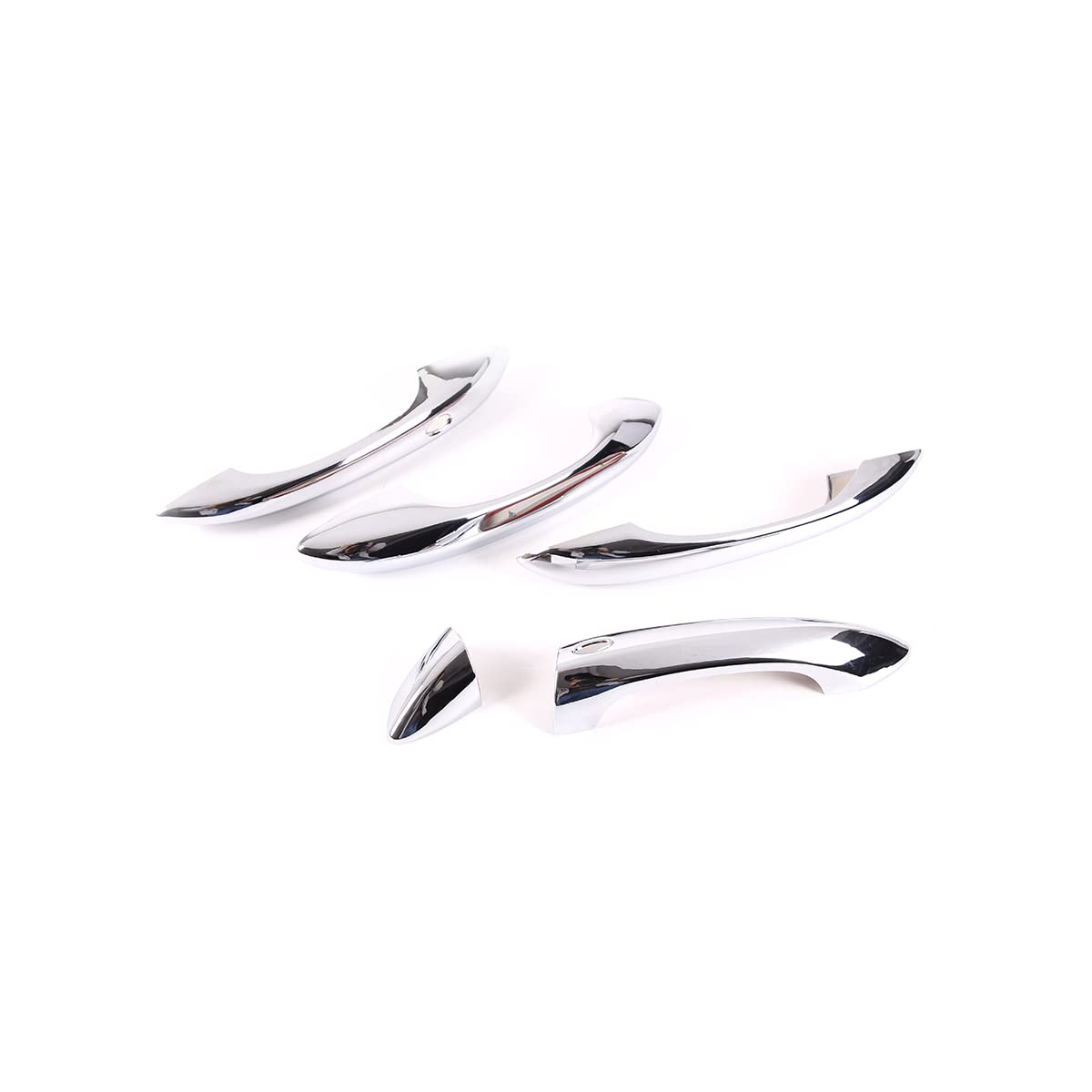Pasuje do Hyundai Tucson L NX4 2021 2022 2023, osłona klamki drzwi zewnętrznych, osłona ramy (srebrny)