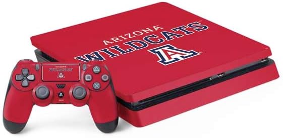 Skinit Decal Gaming Skin Compatible with PS4 Slim Bundle - Officially Licensed University of Arizona Primary Logo Red Design