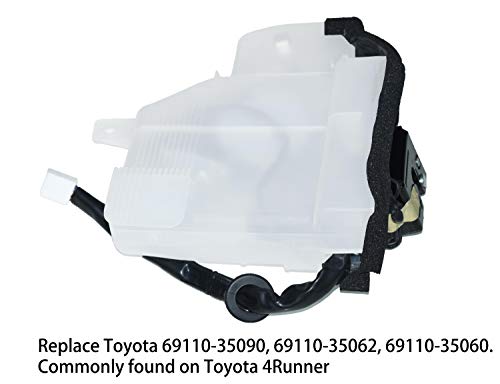Tailgate Lock Latch Actuator Assembly - Compatible with 2003-2009 Toyota 4Runner - Replace 69110-35090 69110-35062 69110-35060 - Rear Liftgate Door Lock Motor & Latch