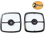 Replacement Air Filter For Compatible with ECHO 13031054130 A226001410 Replace OREGON Pack of 2