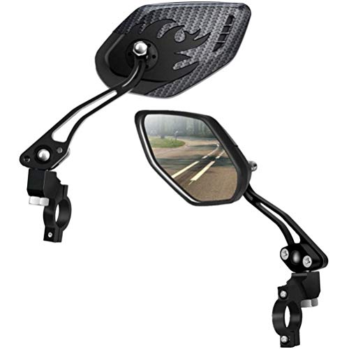 CLISPEED 1 par Guidão Espelho de Marcha Atrás Espelho Retrovisor Acessórios de Bicicleta