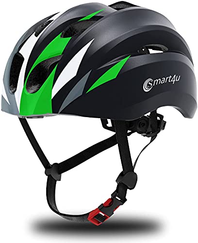 Smart4u SH20 Smart Bike Helmet con Altavoz y Micrófono, Casco de Ciclismo para Hombres y Mujeres, Casco de Bicicleta con Música Bluetooth y Llamada con un Solo Toque Cover