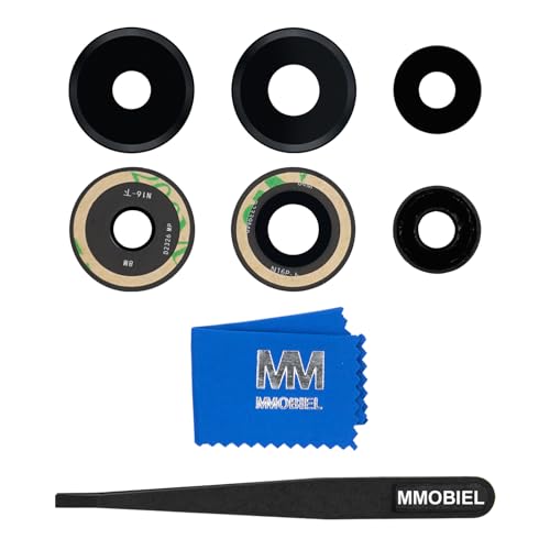 Mmobiel Lente Vetro Camera Posteriore Di Ricambio Compatibile Con Xiaomi Redmi Note 13 Pro - Include Adesivo Biadesivo, Pinzetta E Panno