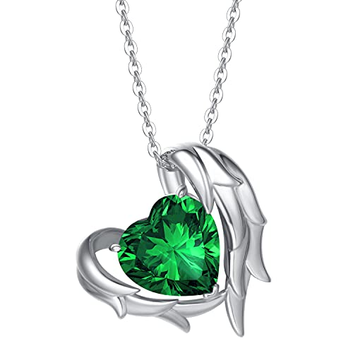 CACESTONE Collane Smeraldo da Donna,925 Argento