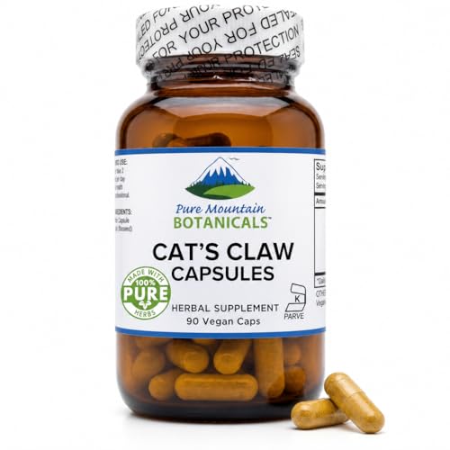 Pure Mountain Botanicals Cat's Claw Capsules - 1000mg...