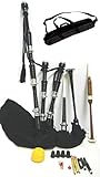 Bolsa de transporte gratuita Gaita Full Set práctica Chanter Tutorial libro gaita Starter Pack