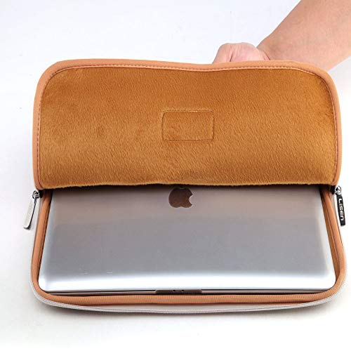 Bslvwg 13 Inch Laptop Sleeve Multi-Color & Size Choices Case/Water-Resistant Neoprene Notebook Computer Pocket Tablet Briefcase Carrying Bag/Pouch Skin Cover (13 Inch, Red Leaves) #TOP2