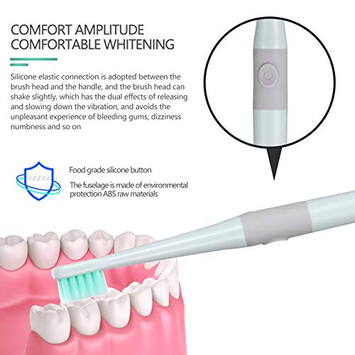 EXCEART Escova de Dentes Elétrica Escova de Dentes para Higiene Bucal Escova de Dentes Recarregável
