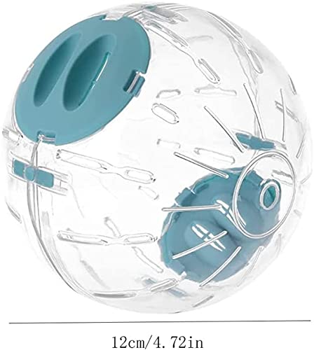 Hamster Exercise Ball 12cm 4.73inch Transparent Hamster Ball Running Hamster Wheel Cute Exercise Mini Ball for Dwarf… - Image 7