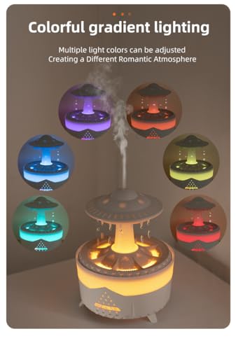 Docoss CloudRain Aroma Diffuser 480g White - Image 4