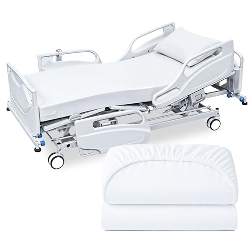 Linteum Textile Supply Bariatric Jersey Knit Fitted Sheets, 42"x84"x14" –