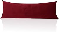 Vista 45 de StangH Funda de almohada corporal de terciopelo azul marino, funda de almohada de 20 x 54 pulgadas, funda protectora de almohada corporal suave