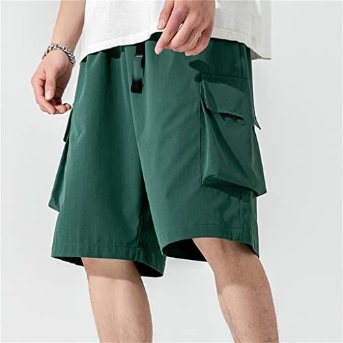 Short cargo homme léger pantalon court d'été décontracté et ample - 2