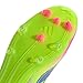 Adidas, Unisex, F50 League Laceless Firm Ground/Multi Ground Soccer Cleats, Blue Fusion/Lucid Lemon/Lucid Pink, Mens 12, Womens 13, Medium