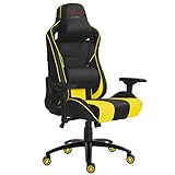 Respaldo liso y reclinable Su innovador respaldo liso, sin orificios, puede reclinarse desde los 90 hasta los 180 grados, gracias al mecanismo de tipo mariposa que incorpora, lo que la hace perfecta también para relajarse y descansar entre partida y partida, encontrando el ángulo más adecuado en cada momento. Para una mejor ergonomía, la silla gaming incluye dos cojines, uno para la zona lumbar y otro para el área cervical, garantizando una adecuada postura en las largas jornadas ante el PC.