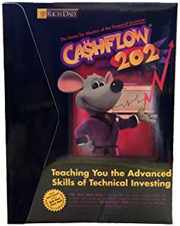 Rich Dad Cashflow 101 & 202 Board Game, 13+, 6 Players, Ages 36+