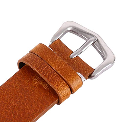 Bracelet de montre en cuir veau vintage pour remplacer un bracelet usé avec élégance