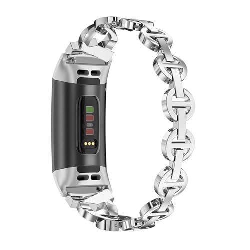 JUSUTEK �l�C �����o���h �R���p�`�u�� Fitbit Charge5 ��p VO�`�����_�C�������h���v�x���g �R���p�`�u�� �`���[�W5�ɑΉ� �����������������X�g���b�v �X�}�[�g�E�H�b�` (��)